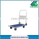 Wholesale High Load Capacity Stainless Steel Four Wheel Folding Trolley Cart thumbnail-1