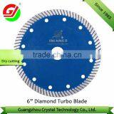 High Quality 6" 150mm Diamond Turbo Saw Blade Diamond Blade for Stone/diamond Tool Manufacturer thumbnail-1