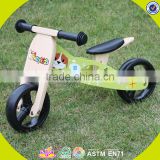 2017 New design wooden balance bike toy children wooden balance bike toy baby wooden balance bike toy W16C098
