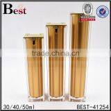 50ml Gold Acrylic Spray Pump Bottle Luxury Pump Pressure Spray Bottle for Lotion thumbnail-6