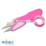 SEM0016 5'' Exquisite Quick-Snip Scissors Thread Snips With Finger Loop thumbnail-2