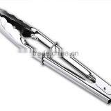 Kitchen Utensil 9'' 12'' Salad Vegetable Bread Food Tong Stainless Steel Food BBQ Tongs thumbnail-5