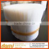 WHITE PBT TAPERED MONO FILAMENT FOR COSMETIC BRISTLE/ARTIST BRUSH FIBER/MAKEUP BRUSH FILAMENT thumbnail-2