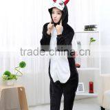 Flannel Cartoon Adult Animal Jumpsuit Animal Pajamas Jumpsuit Devil Design thumbnail-1