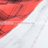 Stock Wholesale Warm Plaids Men Fleece Vest thumbnail-6