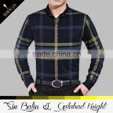 Garments Producers Wholesale Factory Price Plaid Casual Flash Georgette Shirt Designs for Men thumbnail-3