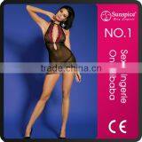 Sexy Lace Under-wired Bra Backless Babydoll Fashion Lingerie Sexy Hot thumbnail-1