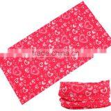 Red and White Cycling Scarf, Cheap Cycling Bandana thumbnail-1