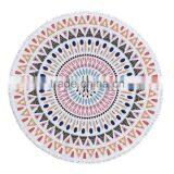 Custom Printed Good Quality Round Towel Printed Many Color Round Beach Towel thumbnail-5