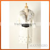 Winter thick blanket belted high quality coat