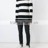 Wholesale Stripes Comfort Mans Two Color Polo Shirts thumbnail-2