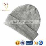 Customized Knitted Winter Hats Cashmere Wool Beanie Hat thumbnail-1
