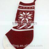 Knitting Christmas Sock For Festival Biger Christmas Knitting Sock thumbnail-3