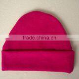Cotton Knitted Baby Hats With Turnup