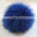Myfur Top Quality Newest Color Khaki Green Fox Body Part Fur Pompoms thumbnail-6