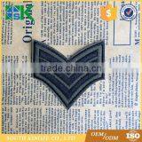 Military Chevron PATCH Aviation Pilot Tag Grade Custom Iron On Embroidery Patch thumbnail-1