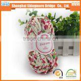 China Fancy Yarn Supplier Top Sales High Quality 100 Polyester 0.3Nm Printed Colored t Shirt Yarn With 100g Balls thumbnail-5