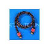 1m 1.5m 1.8m 2m Metal Case 3D HDMI Cables HDTV DVD 1080P 3D Ethernet 1.4v thumbnail-1