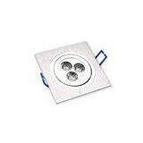 200LM 60HZ LED Ceiling Downlights Light Transmission For Cabinet 3x1W CE ROHS