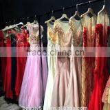2017 Real Photo Evening Dress Modern Beaded V- Neck Lace Prom Gown Evening Dress As1 thumbnail-5
