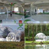 Clear Show Ball Marquee Single Tunnel Transparent Inflatable Bubble Tent thumbnail-3
