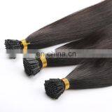 Wholesale virgin hair fashion i tip hair extensions