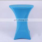 2020 160gsm Milk Silk Fabric Amazon Hot Sell Cocktail Table Cover thumbnail-4