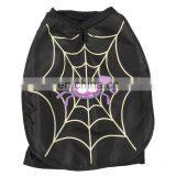 Spider Web Pattern Halloween Pet Dog Coat thumbnail-1