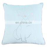 Cute Funny 18*18 Inch French Bulldog Gift Ideas Household Pillowcase Zippered Velvet Pillow /cushion thumbnail-1