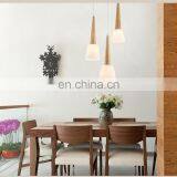 Modern Simple Wood Lampshade Kitchen Ceiling Pendant Lights thumbnail-5