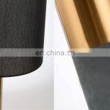 Black Gold Fabric Cement Base Modern Lamp Shade Bedside Hotel Luxury Light Table Lamp thumbnail-4