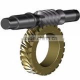 Custom gear, stainless steel/bronze/brass worm gear ISO9001 passed