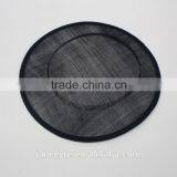Wholesale Black Sinamay Hat Base Fascinator Base 31cm thumbnail-2