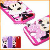 China Supplier Cute Cartoon Silicone Back Cover Case for Alcatel OT6037 thumbnail-5