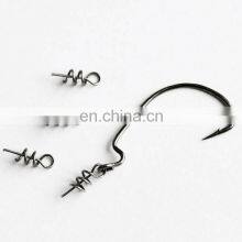 Hot Sale 50pcs Soft Bait Lure Crank Hook Connector Fixed Latch Fishing Tackles Stainless Steel Spring Lock Pins thumbnail-3