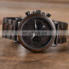 BOBO BIRD Custom Logo Wholesale Watches Men Luxury Brand High Quality Automatic Wrist Wooden Watches thumbnail-2