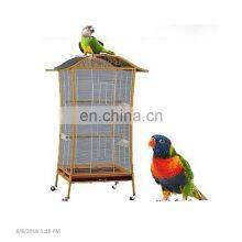 Open Top Rolling Parrot Bird Cage, Parrot Cage With Detachable Stand thumbnail-2