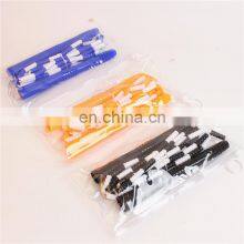 Portable Plastic Handle Customize Logo Kids Wholesale Skipping Speed Beaded Jumping Rope PVC thumbnail-3