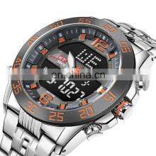 Profession Seller Sale Classic KAT-WACH 1802 Men's Quartz Digital Watches Steel Strap Analog Digital Display Sport Watches thumbnail-1
