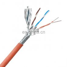 Cat7 cat8 Network Cable Shielded High Speed Solid Flat Internet Lan Computer Ethernet Cable