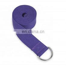 100% Cotton Yoga Straps for Stretching Fitness thumbnail-2