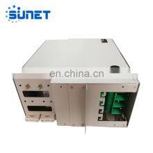 FTTH 1U 2U 4U 19'' 24 48 Ports Metal Fiber Optic Terminal Box Enclosure ODF thumbnail-3