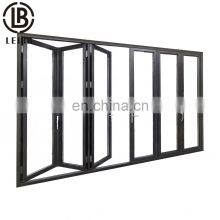 Bulk Order Good Price Exterior Aluminum bi Folding Door Patio Aluminum Folding Glass Door