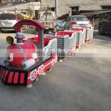 Commercial Indoor and Outdoor Playground Mall Kids Game Small Electric Track Train Rides for Amusement Park thumbnail-3