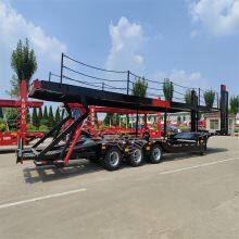 Export Semi-trailer Sedan SUV Transport Semi-trailer Three Axle Multifunctional Semi-trailer thumbnail-3