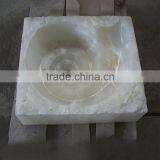 Unique Design Natural Bathroom Onyx Rectangular Sink thumbnail-2