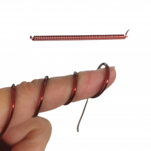 Q(ZY/XY)L-2/200 AWG15 1,450 mm AWG19 0,91 mm Emailierter Aluminiumdraht für Motorenwicklung Drähte Niederlande thumbnail-2