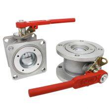 Factory Direct Straight Through Tank Truck Square Ball Valve thumbnail-2