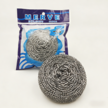 Großhandel Stahlschrubber großer Größe, Edelstahl-Reinigungsschwamm für Restaurantgebrauch thumbnail-2