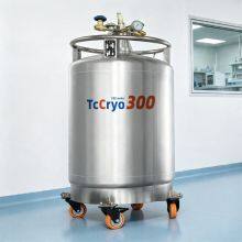 Democratic 300L Liquid Nitrogen Cell Storage Tanks TcCryo-liquid Nitrogen Dewar Pressure thumbnail-1
